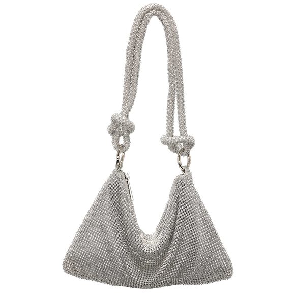 Rhinestone Purse Sparkly Bag Crystal Evening Clutch Bag Evening Uwu :] - Picture 1 of 8